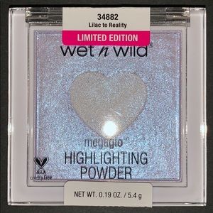 Wet n Wild highlighter in “Lilac to Reality”